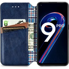 Mays Shop Oppo Realme 9 Pro Cüzdan Fonksiyonu Için Kılıf Deri Kılıf Moda Tasarımı (Yurt Dışından)