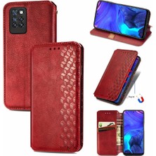 Mays Shop Infinix Not 10 Pro Kılıf Için Kılıf Cüzdan Fonksiyonu Zarif Flip (Yurt Dışından)