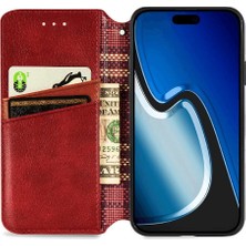 Mays Shop Apple iphone 15 Için Kılıf Artı Flip Kapak Zarif Iş Moda Tasarımı (Yurt Dışından)