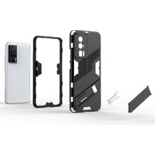 Mays Shop Xiaomi Poco F5 Pro Koruyucu Kapak Için Kılıf Sağlam Askeri Kickstand (Yurt Dışından)