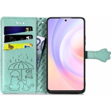 Mays Shop Huawei Onur 50SE Karikatür Hayvanlar Için Kılıf Kapak Çevirin Darbeye Deri (Yurt Dışından)