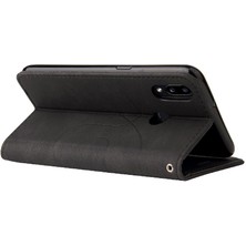 Mays Shop Samsung Galaxy A10S Için Kılıf Pu Deri Kart Yuvası ile Folio Kılıf Çevirin (Yurt Dışından)