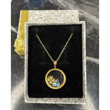 Efn Yoncali Celik Kolye