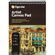 Tigertint Artist Canvas Pad Tuval Defter A5 10 Yaprak