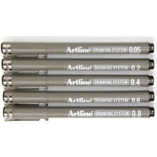 Artline Teknik Çizim Kalemi 5li Set No2