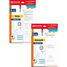 Özde Bir Yayınları LGS 2'li Yaprak Test Seti Türkçe - Matematik