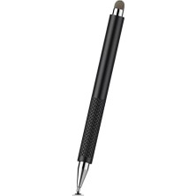 Spigen iPhone & Android & iPad & Tablet için Disk Uçlu Stylus Pen Dokunmatik Çizim Kalemi Black - APP07078