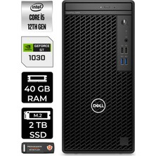 Dell Optiplex 3000MT Intel Core I5 12500 40GB 2tb SSD GT1030/4GB W11P N010O3000MTAC Masaüstü Bilgisayar & Per4 USB Bellek N010O3000MTACP439