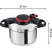 Tefal Clipso Minut' Easy 6 Litre Düdüklü Tencere - 1510001237