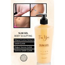 For You Gold Slim Jel Sıkılaştırıcı, Toparlayıcı, Çatlak Karşıtı ve Selülit Kremi