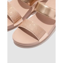 Fitflop Lulu Crystal Embellıshed Ec4 Rose Gold Kadın Terlik