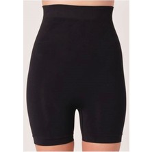 Miraxx Siyah Kadın Kalça Kaldırıcı Dikişsiz Korse - 760