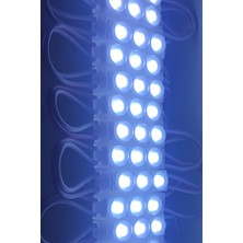 Hazar Led 12 Volt 0,48 Watt 3'lü Mercekli Mini Modül LED Beyaz 6500K Dış Mekan IP67 (10 Adet)