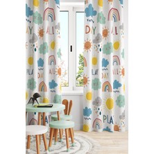 Bertille Home Çocuk ve Bebek Odası Fon Perde Tek Kanat (Child Room Curtain)