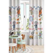 Bertille Home Çocuk ve Bebek Odası Fon Perde Tek Kanat (Child Room Curtain)