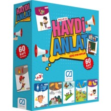 Ca Games Haydi Anlat 60 Kartlı Ipuçlu Eğitici Çocuk Oyun Kartları Aile Oyunu