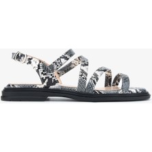 Valmenti Avıor Kadın Yılan Dr Hakiki Deri Topuklu Ayakkabı 775 2400 Bn Sndlt Y24