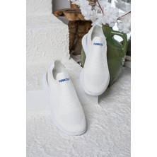 İmershoes  Allyup Günlük Unisex Sneaker Slip-On Nefes Alabilen Hafif Yürüyüş Bağcıksız Esnek Spor Ayakkabı 041F