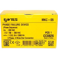 Entes Mkc-05 Motor Koruma Rölesi Entes