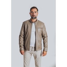 Lemfey Luzern Vizon Erkek Deri Ceket