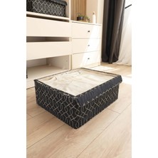 Pikas Alas Elegant Kapaklı Baza Kutu 51X39X19 cm