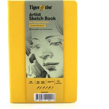 Tigertint Sert Kapak Eskiz Defteri 140 G A5 80 Yaprak Sarı 100140505