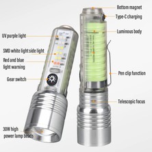 Watton 2023 Seri 8 Mod Şarjlı Yeni Nesil El Feneri Watton WT-609