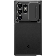 Spigen Galaxy S24 Ultra Kılıf Optik Armor Black - ACS07313