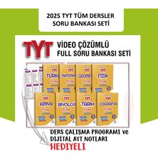 Kurul Yayıncılık 2025 TYT Tüm Dersler Video Çözümlü Soru Bankası Seti