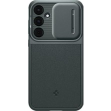 Spigen Galaxy A55 Kılıf Optik Armor Abyss Green - ACS07536