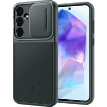 Spigen Galaxy A55 Kılıf Optik Armor Abyss Green - ACS07536