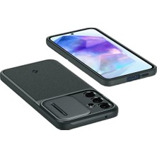 Spigen Galaxy A55 Kılıf Optik Armor Abyss Green - ACS07536