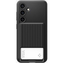 Spigen Galaxy S24 Plus Kılıf Liquid Slot Matte Black - ACS07336