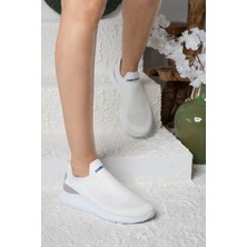 İmershoes  Allyup Günlük Unisex Sneaker Slip-On Nefes Alabilen Hafif Yürüyüş Bağcıksız Esnek Spor Ayakkabı 041F