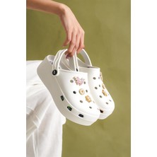 Melek Tuna Ekstra Rahat Yüksek Topuklu Hastane Aşçı Hemşire Doktor Terliği