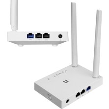 Netıs W1 300MBPS 2.4ghz 1*wan+2*lan 2*5dbı Anten Ap+Repeater+Wısp Smart Kablosuz Router