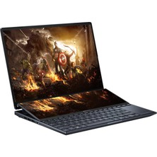 Asus Zenbook Pro 14 Duo UX8402VU-AS96T00TT01 I9-13900H 32GB 2tbssd RTX4050 14.5" Touch W11H Taşınabilir BILGISAYAR-CNT002