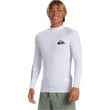 Quiksilver Ls Erkek Beyaz Lycra