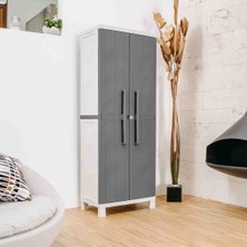 Bert Life Bertlife 2 Kapılı Plastik Dolap 173X65X37