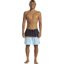 Quiksilver Everyday Wordblock Volley 17 Erkek Gri Volley Short