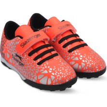 Slazenger CRYSTAL Unisex Çocuk Halısaha Futbol Ayakkabısı Turuncu