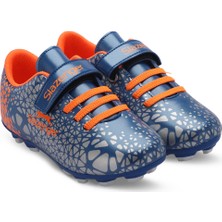 Slazenger CRYSTAL Unisex Çocuk Halısaha Futbol Kramponu Saks Mavi