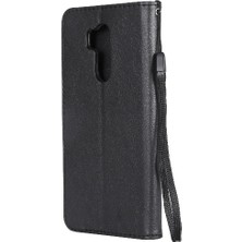 MY Boutique1 Kart Yuvası Yüksek Kaliteli Deri Iş ile Lg G7 Thinq Için Flip Case (Yurt Dışından)