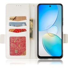 MY Boutique1 Infinix Sıcak 12 Manyetik Yan Toka Cüzdan Pu Deri Kart Yuvaları Için Kılıf (Yurt Dışından)