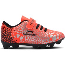 Slazenger CRYSTAL Unisex Çocuk Halısaha Futbol Kramponu Turuncu