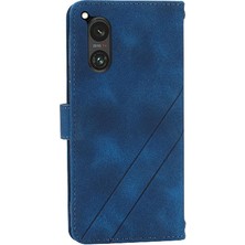 MY Boutique1 Sony Xperia 5 V Için Kickstand Durumda Anti Scratch Kredi Kartı Tutucu Pu (Yurt Dışından)