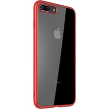 Cupcase Apple iPhone 8 Plus Uyumlu Zore Hom Silikon-Lacivert