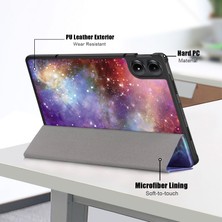 Zunhai Xiaomi Redmi Pad Pro Için Boyalı Deri Akıllı Kılıf (Yurt Dışından)