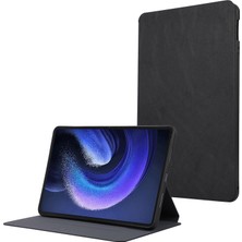Zunhai Xiaomi Pad 6s Pro 12.4 Için Tpu Flip Tablet Deri Kılıf (Yurt Dışından)