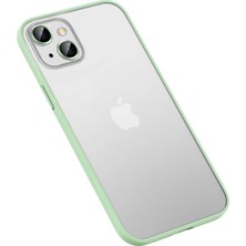 Cupcase Apple iPhone 13 Uyumlu Zore Retro Kapak-Yeşil